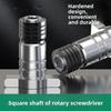 Quick Change Impact Wrench 1/4 Hex T-type Shaft Multifunctional Screwdriver  Tool Accessories