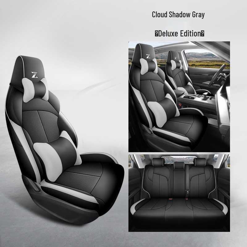 Premium Perforated Leather Car Seat Cushion for Oshan Z6 - All-Season Comfort Model