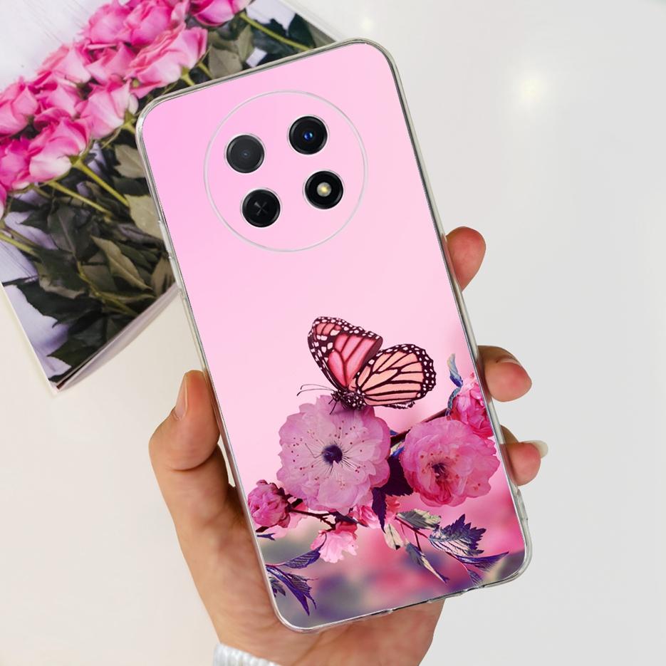 For Huawei Nova Y91 Case STG-LX1 STG-LX2 Cute Fashion Painted Cover Soft Slim Phone Case For Huawei Nova Y91 Y 91 NovaY91 Bumper