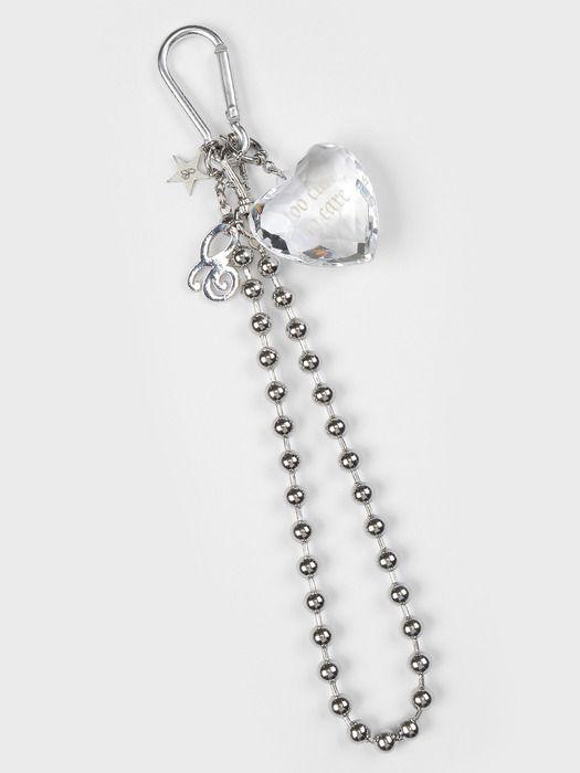 

Eireve TOO!!XL HEART MULTI KEYCHAIN (CLEAR) Clear (transparent)