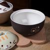 1pcs Japanese Tableware Cute Cat Ceramic Bowl Large Capacity Household Soup Bowl Student Instant Noodle Bowl with Lid