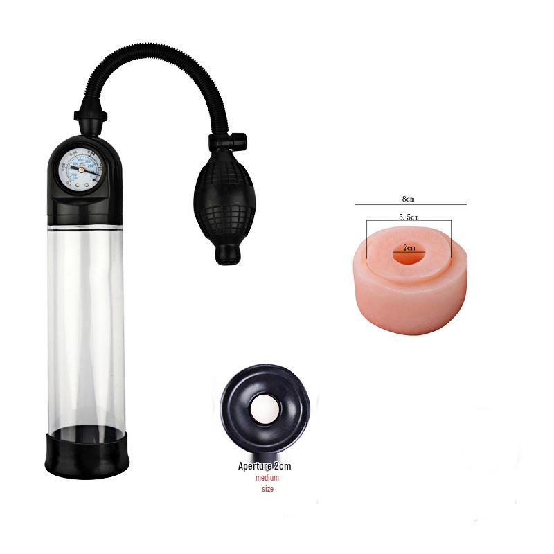 Male Enhancement Device Accessories: Silicone Leather Case & Rubber Suction Ball