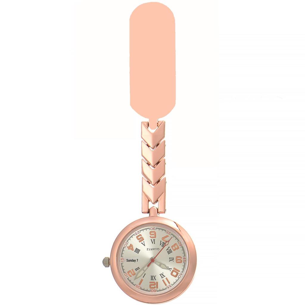 Χαραγμένο Γυναικείο Κρεμαστό Ρολόι Μπροσούρα Νοσοκόμας για Ιατρική Χρήση