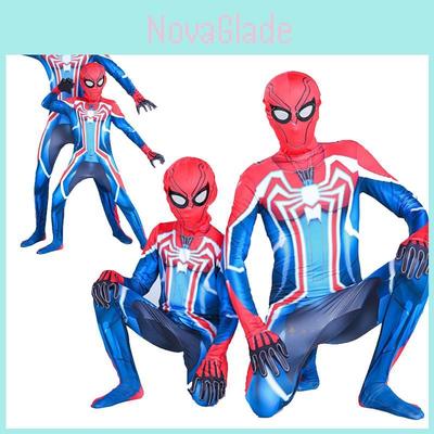Stylischer Spiderman PS4 Velocity Kostüm-Overall für Erwachsene und Kinder mit einzigartigem Design