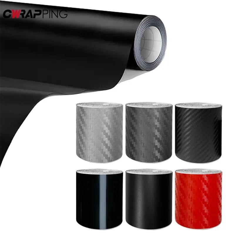 3D Carbon Fiber Vinyl Wrap Car Stickers Auto Door Protection Film Carbon Fiber Motorcycle Helmets Vinyl Film for Car Accessories