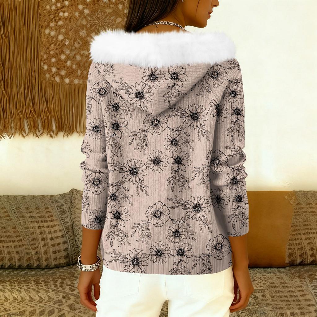 Women's Coat Long Sleeved Hooded Winter Warm Coat Jacket