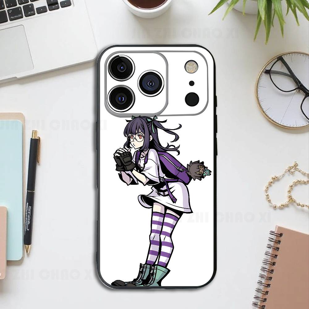 

The World E-Ends with You Silicone Soft Phone Case For IPhone17 16 15 14 13 12 11 Pro Max Plus X XR SE Cover iPhone17pro