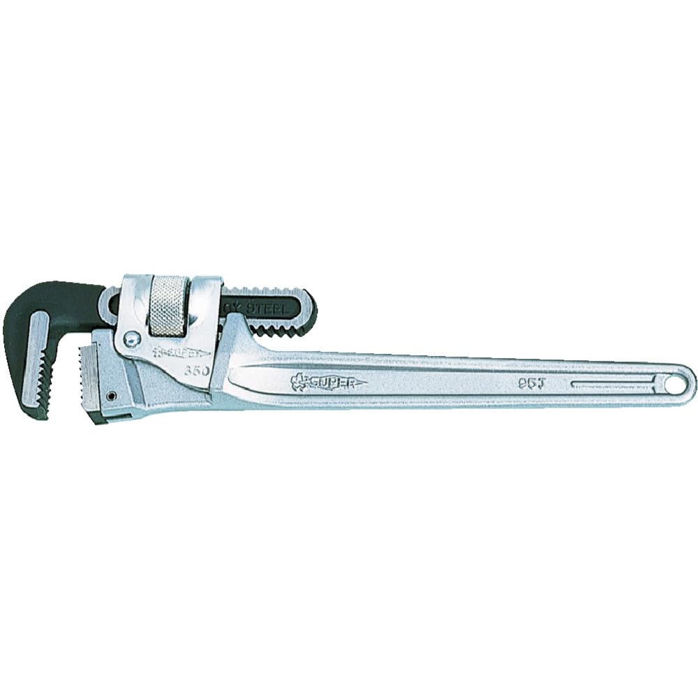 Super Aluminum Pipe Wrench Overall Length 600mm (Trimo Type) -