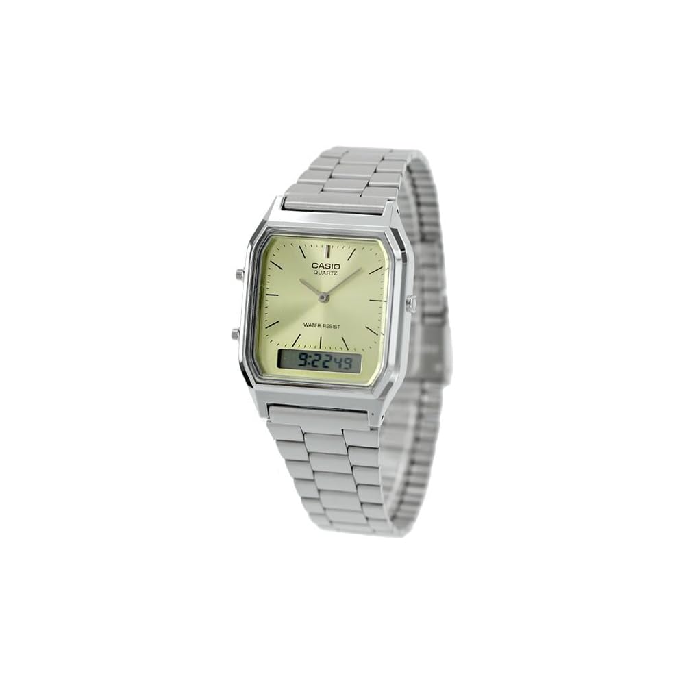 Casio Vintage Chupacasi Quartz Watch Unisex Gold Tone Stainless Steel 30m Water Resistant