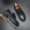 Autumn Youth British Style Casual Leather Shoes Hairstylist Nightclub Business Lazy Doudou Shoes