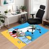 Moomin Teppich für Bürostuhl Wohnzimmer Schlafzimmer Küche Dekor Geschenke