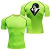 Fitness Sportswear Bleach Teenagers Tshirt Graphic Tops Tight Training Clothes Boys Compression Gym Running Basketball Clothes