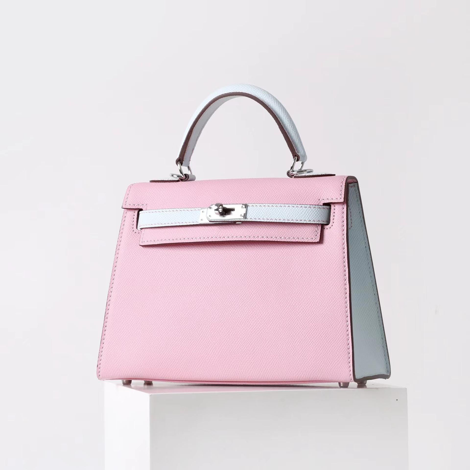 

2025 Новая Универсальная Модная Высококачественная Сумка из Текстурной Кожи Ручная Одноплечевая Через Плечо Сумка Второго Поколения 19x6x13cm