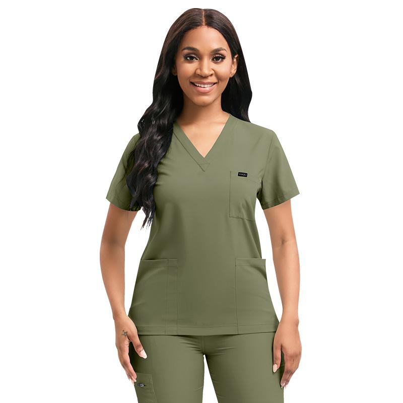 Unisex Multicolored Scrub Set for Nurses - Women's and Men's Medical Workwear