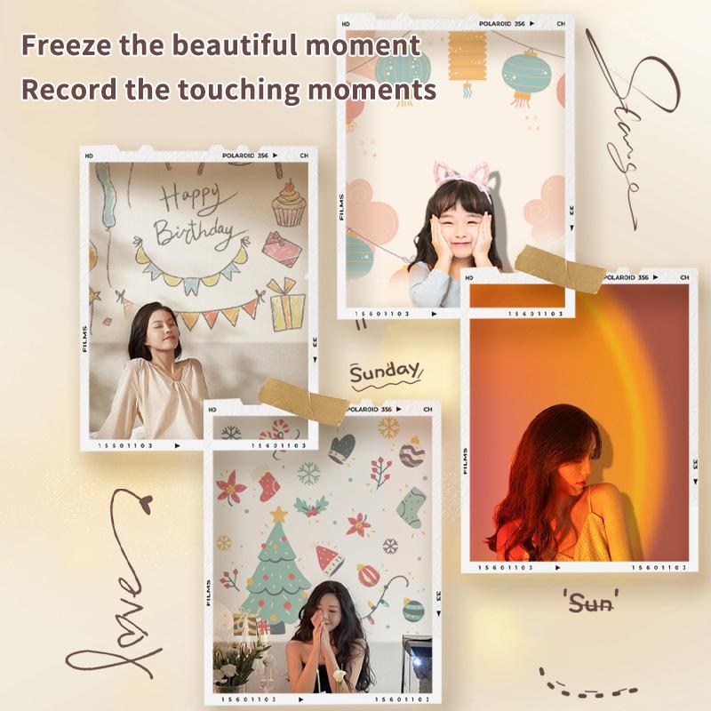 Cartoon Projector Lamp With Soft Light And Multiple Projection Films For Birthday Party And Bedroom Decoration Creative Gifts