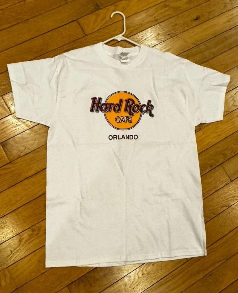 

Hard Rock Repint Tee Orlando Vintage Style Music Graphic Unisex T-Shirt L