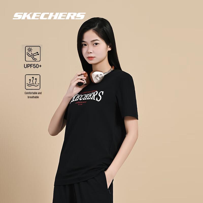 Skechers Unisex Summer Breathable Short Sleeve T-Shirt