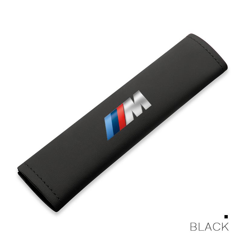 BBLB5 PU Leather Car Seat Belt Shoulder Pad Protective Cover For BMW M3 M4 M5 G42 G30 G20 E39 E36 E87 E53 F44 F07 F34 G15 G16 G23 G22