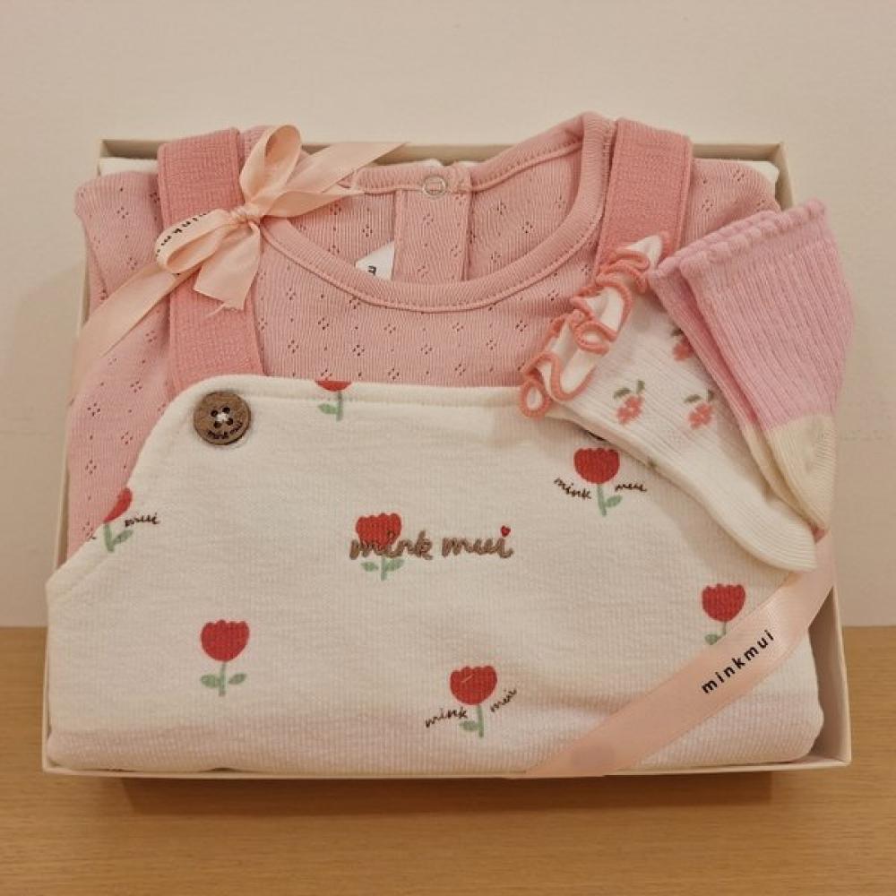 

Mink Mui Tulip Bodysuit Petit Flower Socks Set 36170 675 02 36170 011 03 PH/24 months (90)