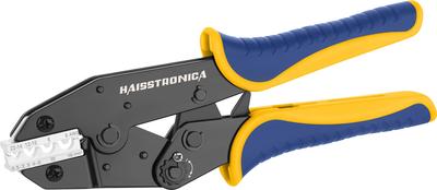 Haisstronica Crimping Tool for Bare Crimp Terminal Crimping Ratchet Wire Crimper Wire Terminal Crimper Non-Insulated Terminals, Pliers, 0.32~13.3mm²