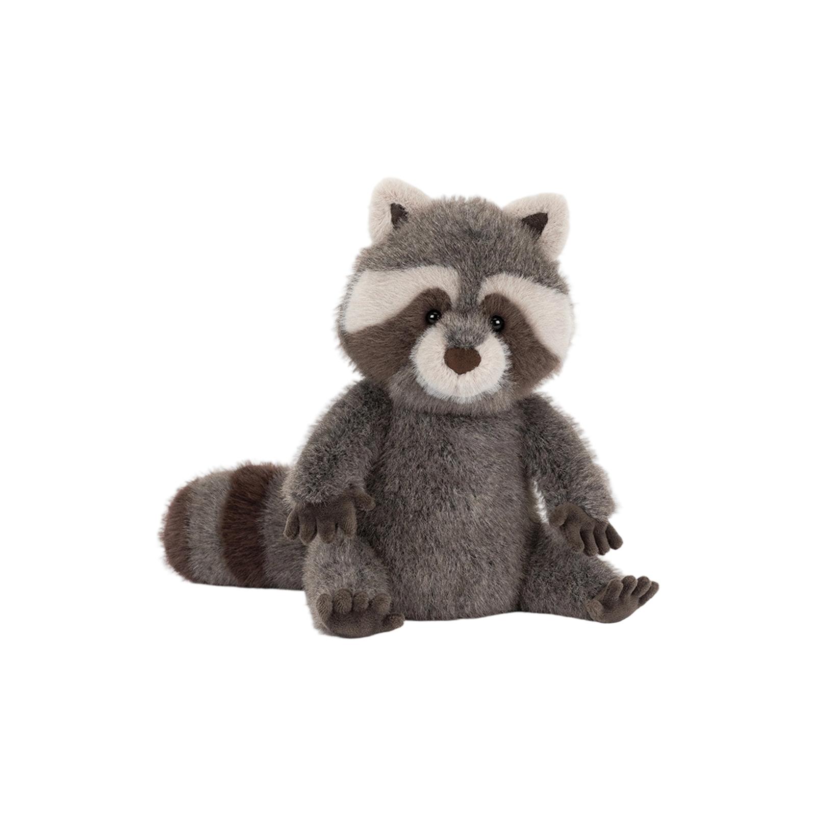 Raccoon Plush Stuffed Animal Toy Soft Cuddly Stuffed Doll One Size