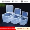 DM Transparent Flip-Lid Storage Box Set