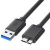 USB 3.0 Male to Micro USB 3.0 Data Cable for Mobile Phones and Hard Drives