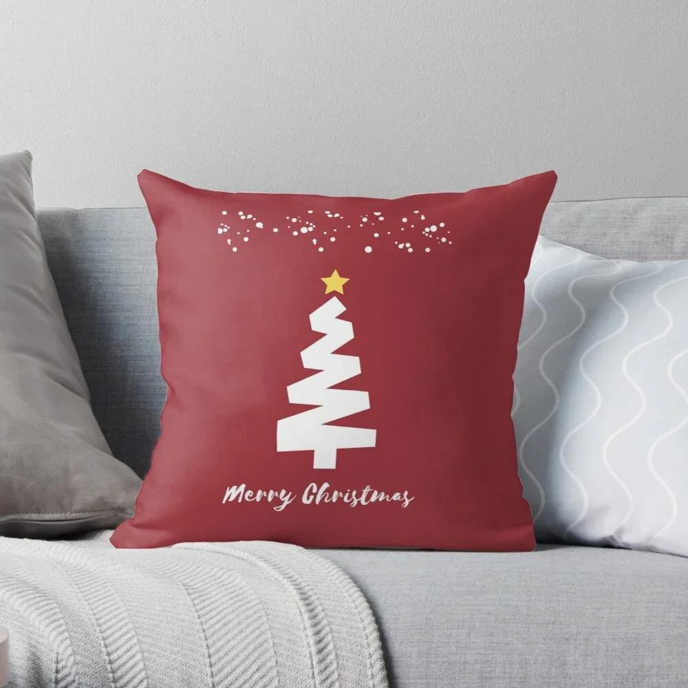 Merry Christmas Decorative Home Pillow Case Cushion Covers Autumn Nordic  Color Modern Living Room Sofa House Bed