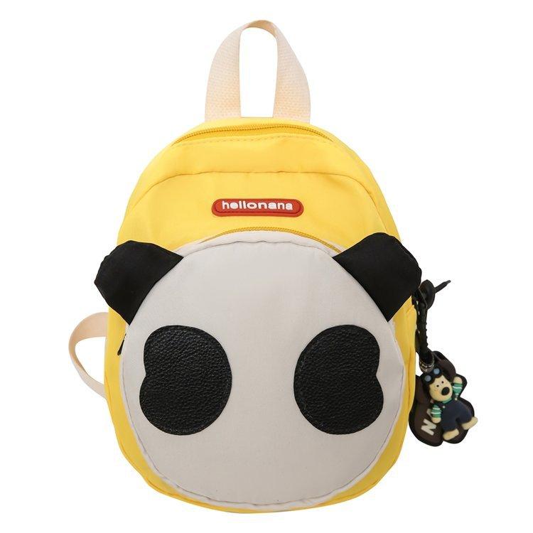 Schoolbag Children's Bag Girl Cartoon Versatile Small Schoolbag Panda Travel Light Girl Backpack Contrasting Color Primary School Backpack
