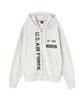 Avirex Air National Guard Patch Print Size 382 & Zip-Up Parka, Men's, M, Oxford, 783-3231010