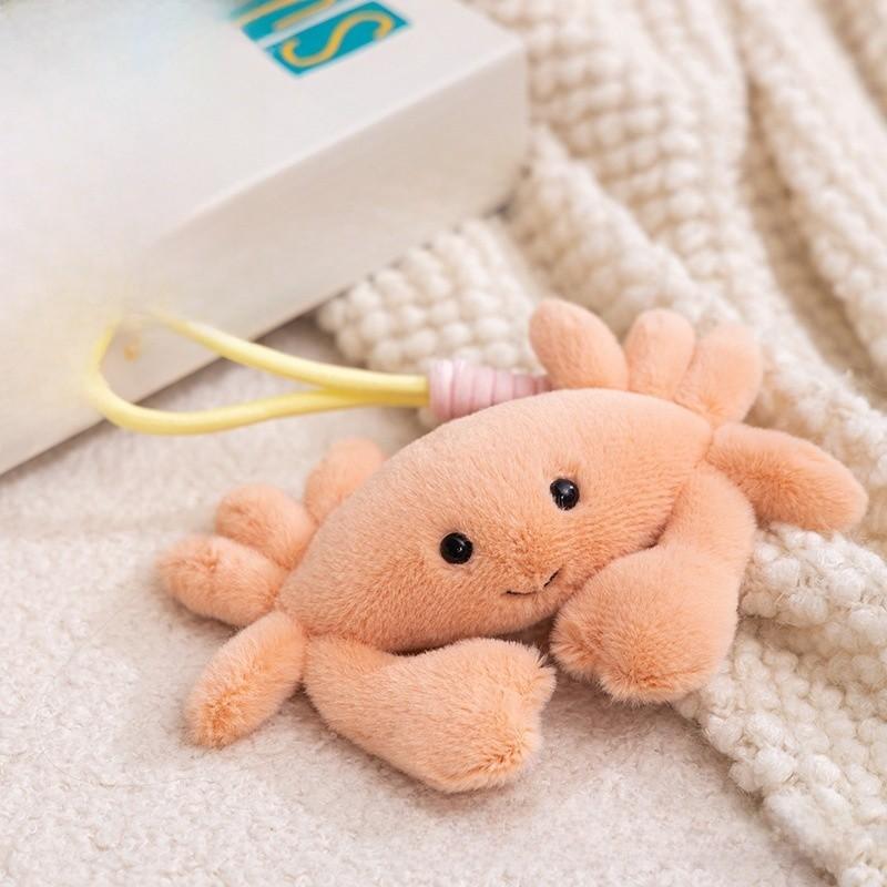 Tortoise Seahorse Octopus Crab Clam Plush Keyring Toy Collectors Doll Children
