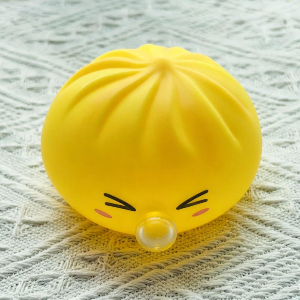 Cute Soft Spit Bubble Dumpling Colorful Sensory Fidget Ball Funny Squishy Toys  Children Gifts