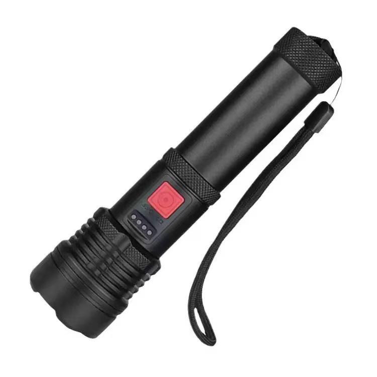 USB Rechargeable Multi-Function LED Flashlight: Super Bright, Long-Range, Portable, Durable