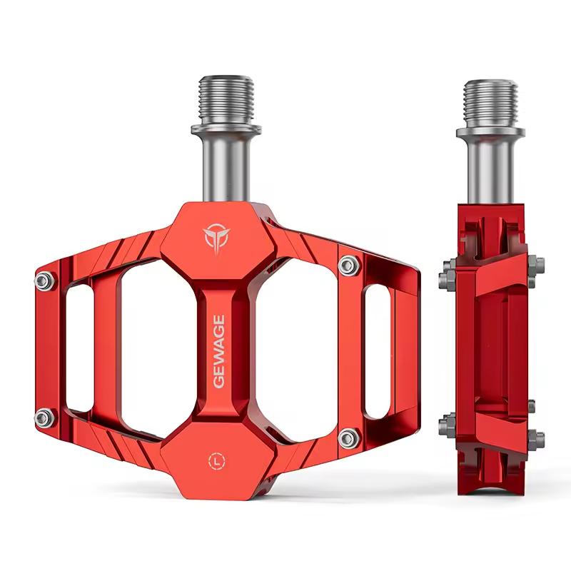 OEMMountain Bike Aluminum Alloy 3 Bearings Pedal Lightweight and Anti-slip Aluminum Alloy Pedals