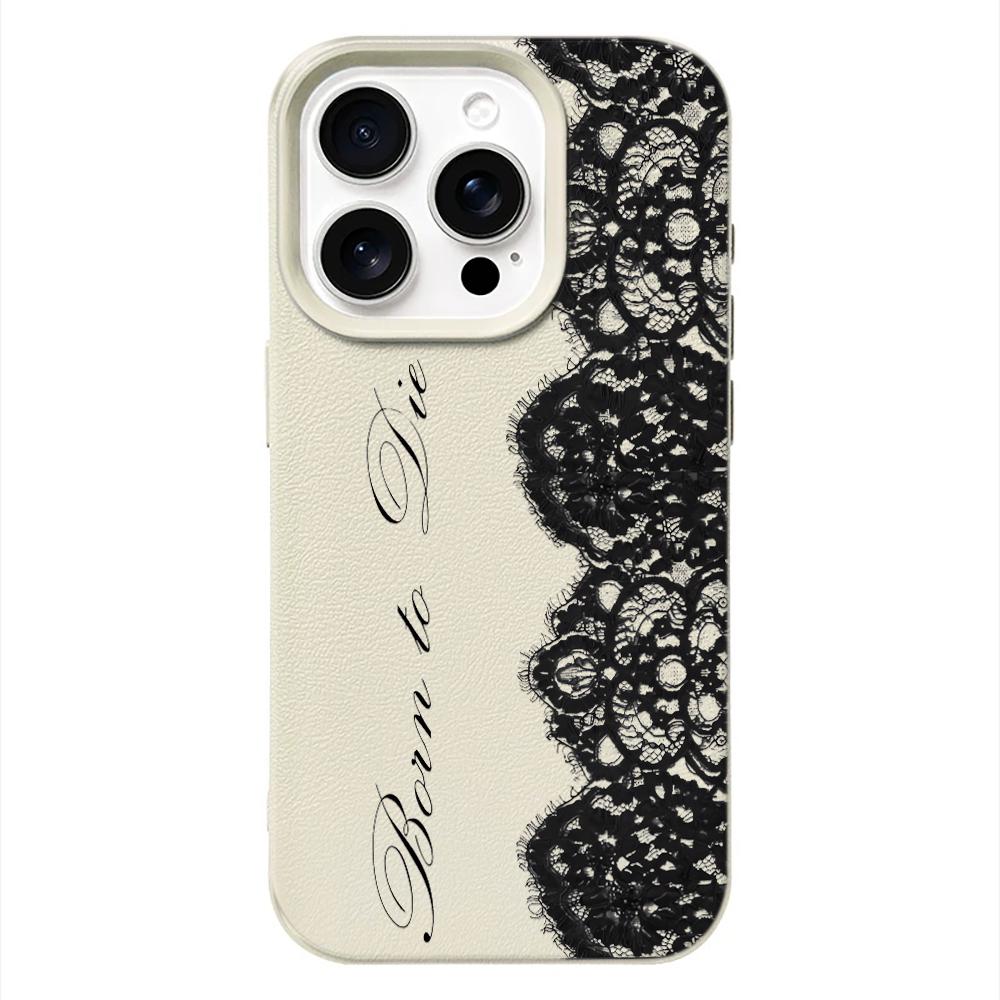 Sexy Spitze Handyhülle Für IPhone 17 16 15 Plus 11 13 12 14 Pro Max 16e 17 Air Weiche Silikonhülle Stoßfeste Hüllen