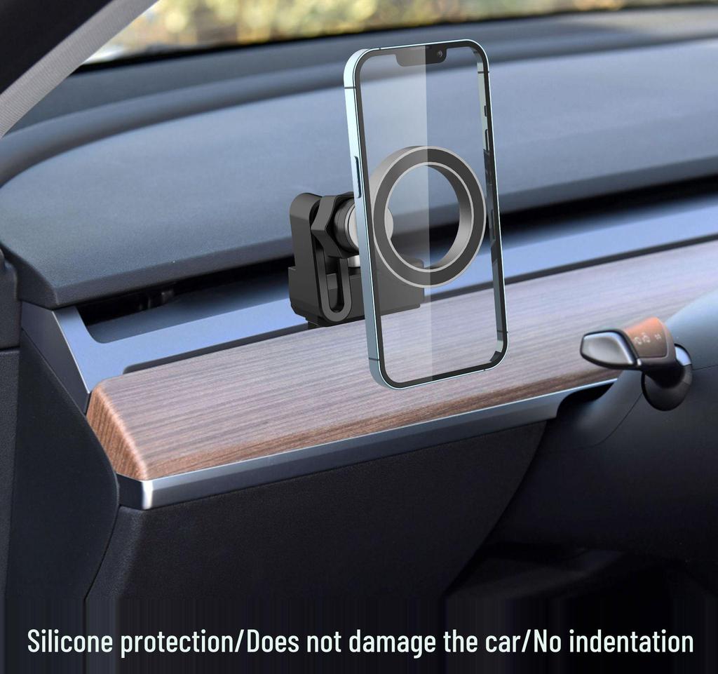 Magnetic Car Mount for iPhone 14 - Magsafe Compatible