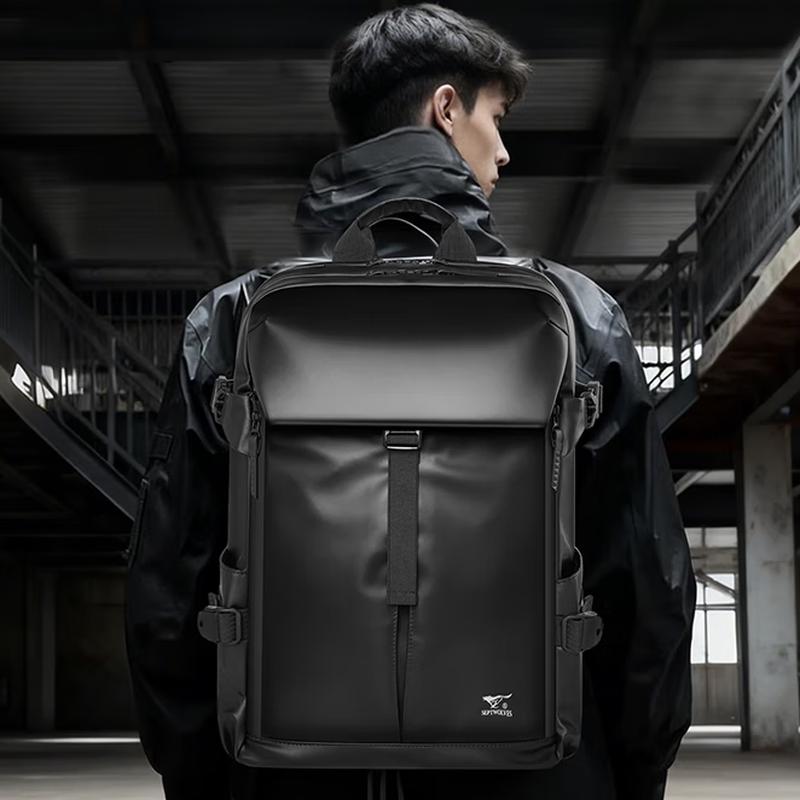Qipilang Men's Water-Resistant Laptop Backpack