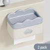 BeiYiPin Cream Blue Cloud Toilet Paper Box
