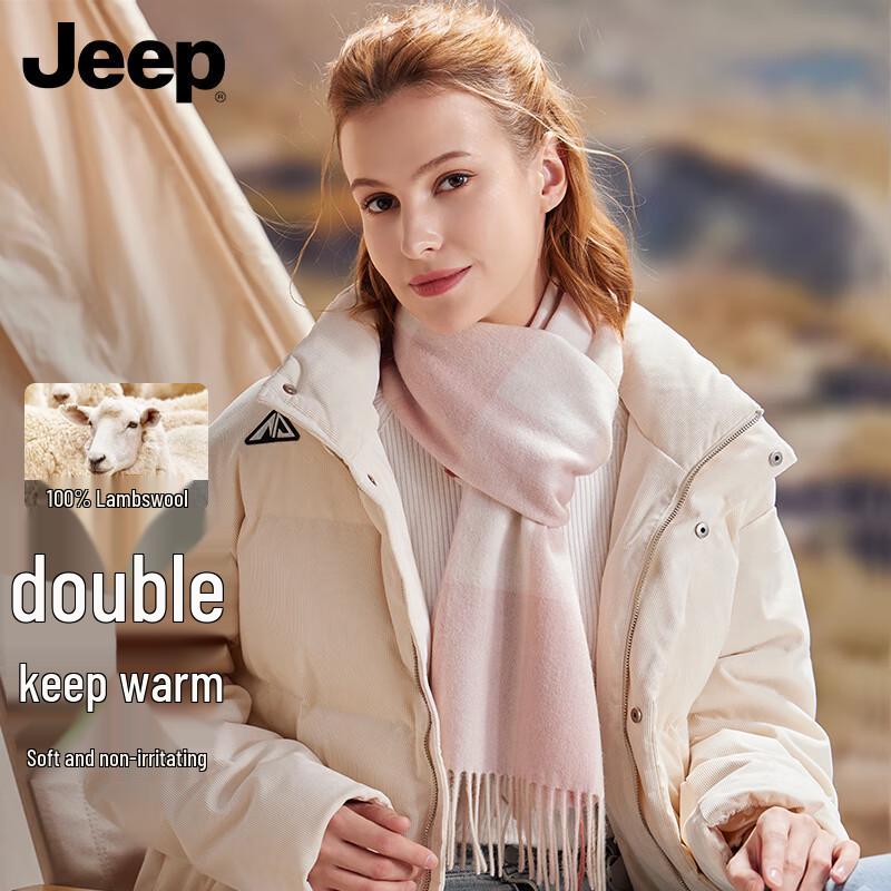 JEEP Women s Pure Wool Autumn Winter Shawl