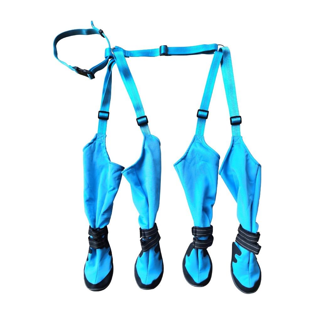 

Pet Products, Velvet Dog Shoes Do Not Fall Off, Anti-drop Straps, Wear-resistant Dog Shoes, Dog Boots, Non-slip Dog Foot Covers 8:4XL