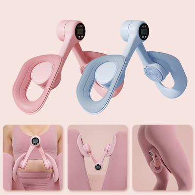 Thigh Trainer with Counter LCD Display Adjustable Ergonomic Pelvic Floor Muscle Trainer Men Women Inner Thigh Leg Hip Exerciser Toner