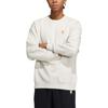 adidas Felpa Unisex Girocollo Stampa Logo Colore Solido Neo Top Bianco HY9656