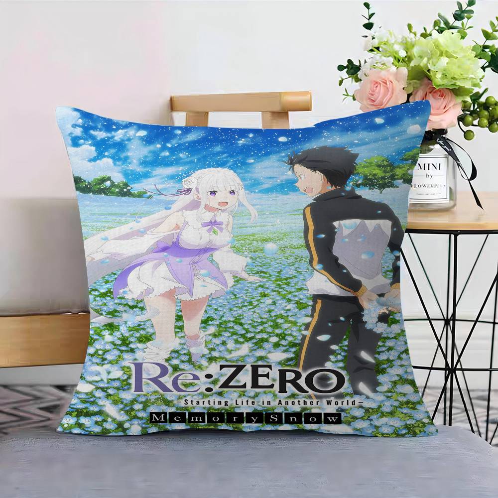 Hot game RRe Zero Anime Pillow Anime Pillow Sofa Bed Head Pillow Cover Cushion Cover x cm Fashion