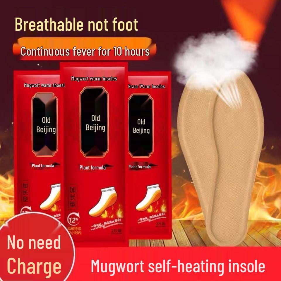 Self-Heating Foot Warmer: Ginger & Mugwort Warmth Sticker