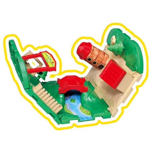 TAKARA TOMY Tomica & Town Lively Farm Set, Miniature Car Toy, Ages 3 and Up