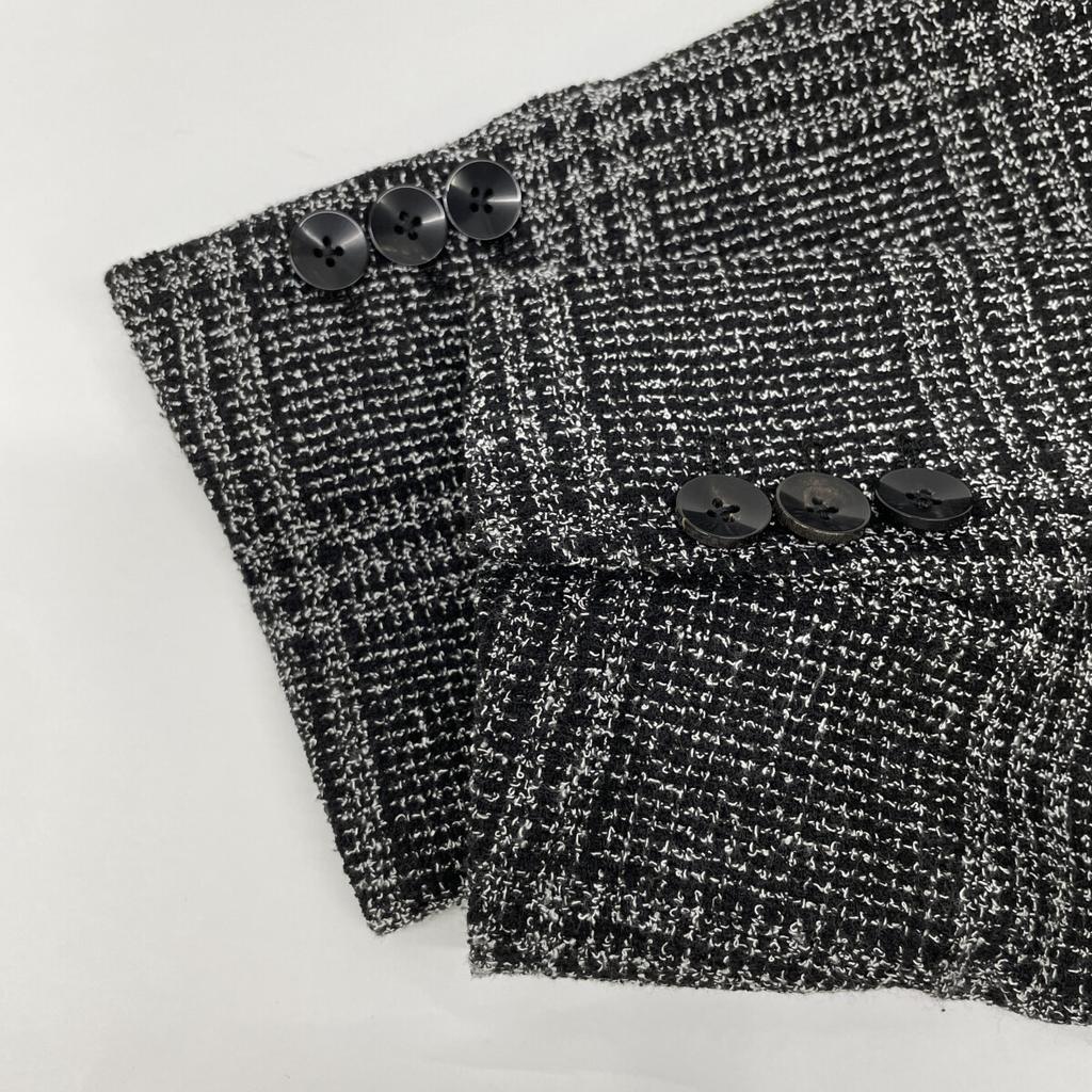 TOMORROWLAND PILGRIM [Excellent Condition] 61-07-21-07007 Angelico Ring Tweed Single 2B Jacket 46 blackUsed