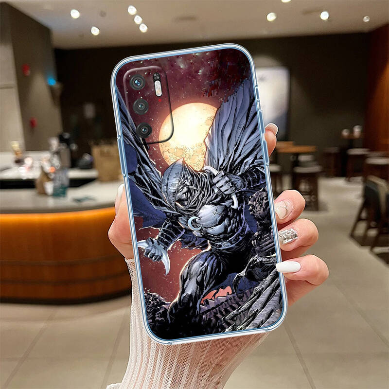 Moon Knight Case for Motorola E7 E22 E20 E13 E15 E22S E30 E40 G10 G20 G04 G22 G23 G05 G75 G35 G55 G6 G7 G8 G9 Plus Power Play