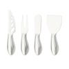 6pcs Black 4pcs Matte Cheese Knives Set High Quality Stainless Steel Handle Multiuse Divider Cheese Knife Butter Spatula Cheese Slicer