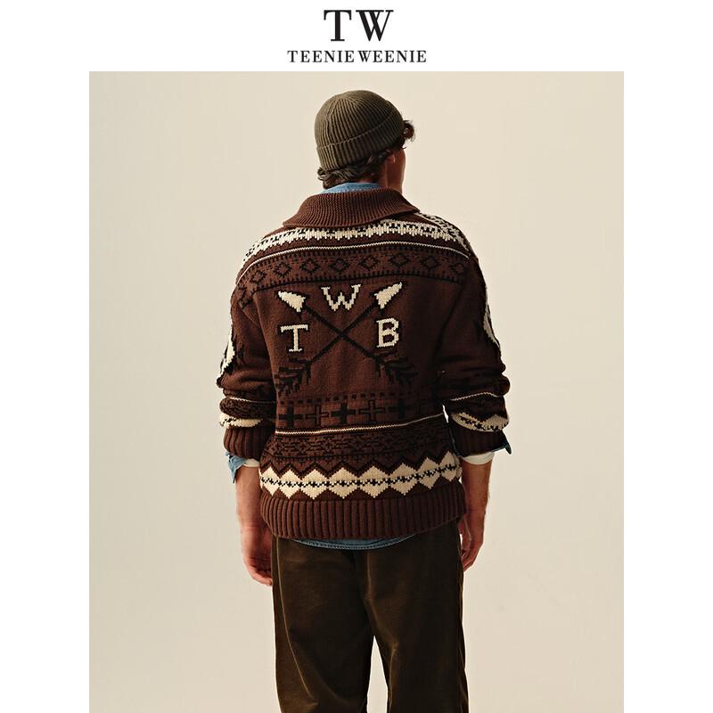 Teenie Weenie Men's Retro Wool Blend Sweater