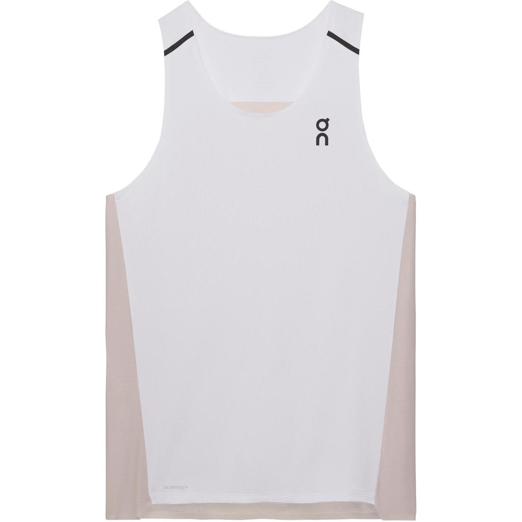 On Performance Tank Running Sports Quick-Dry Breathable Sleeveless Vest Men Tops White Silver 1ME10222993